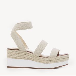 Aven Sport Elastic Wedge Sandal 8.5 NWT